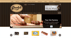 Desktop Screenshot of goodyschocolates.com
